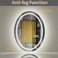LED Oval Frameless Wall Mirror Salon / Bathroom - 60 x 80cm