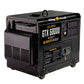 Diesel Generator Single Phase 8.4kw Rated Diesel 6kw 13hp Portable 6 outlets