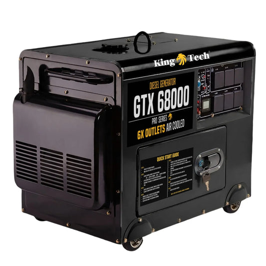 Diesel Generator 8 4kW Rated Single Phase 6kW