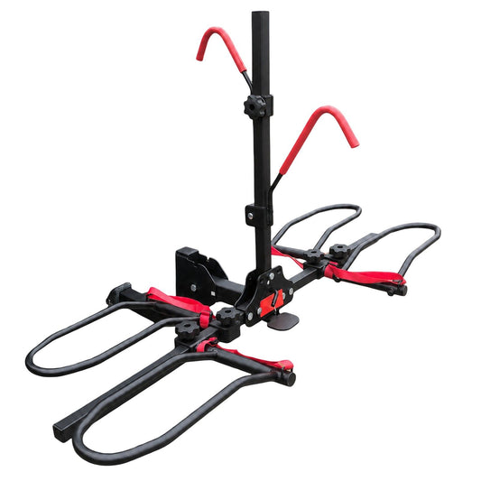Car Bike Rack 2-Bicycle Rear Holder - SUV Hitch Mount Platform