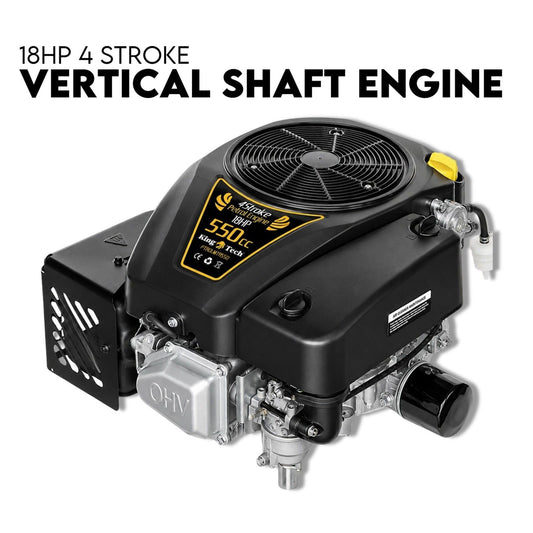 Lawn Mower Engine Petrol 18HP Vertical Shaft 4 Stroke OHV Ride-On Motor