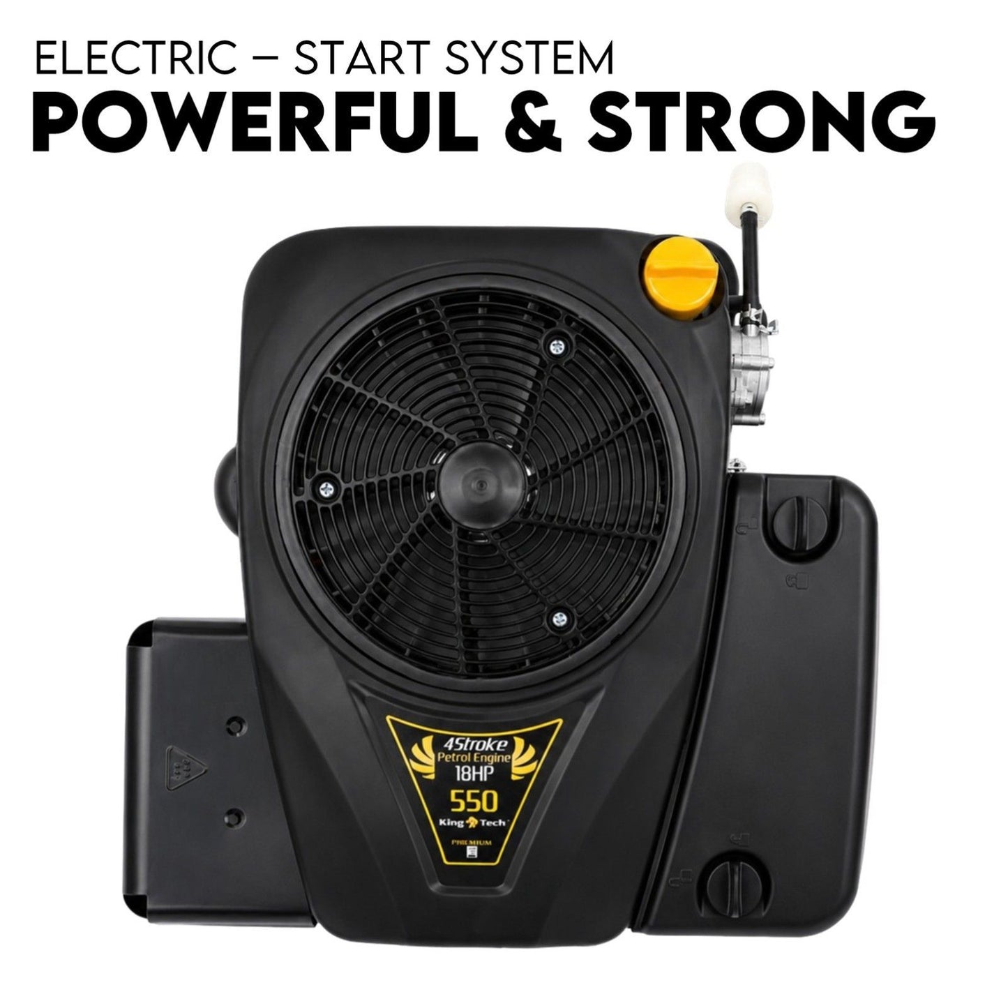 Lawn Mower Engine Petrol 18HP Vertical Shaft 4 Stroke OHV Ride-On Motor