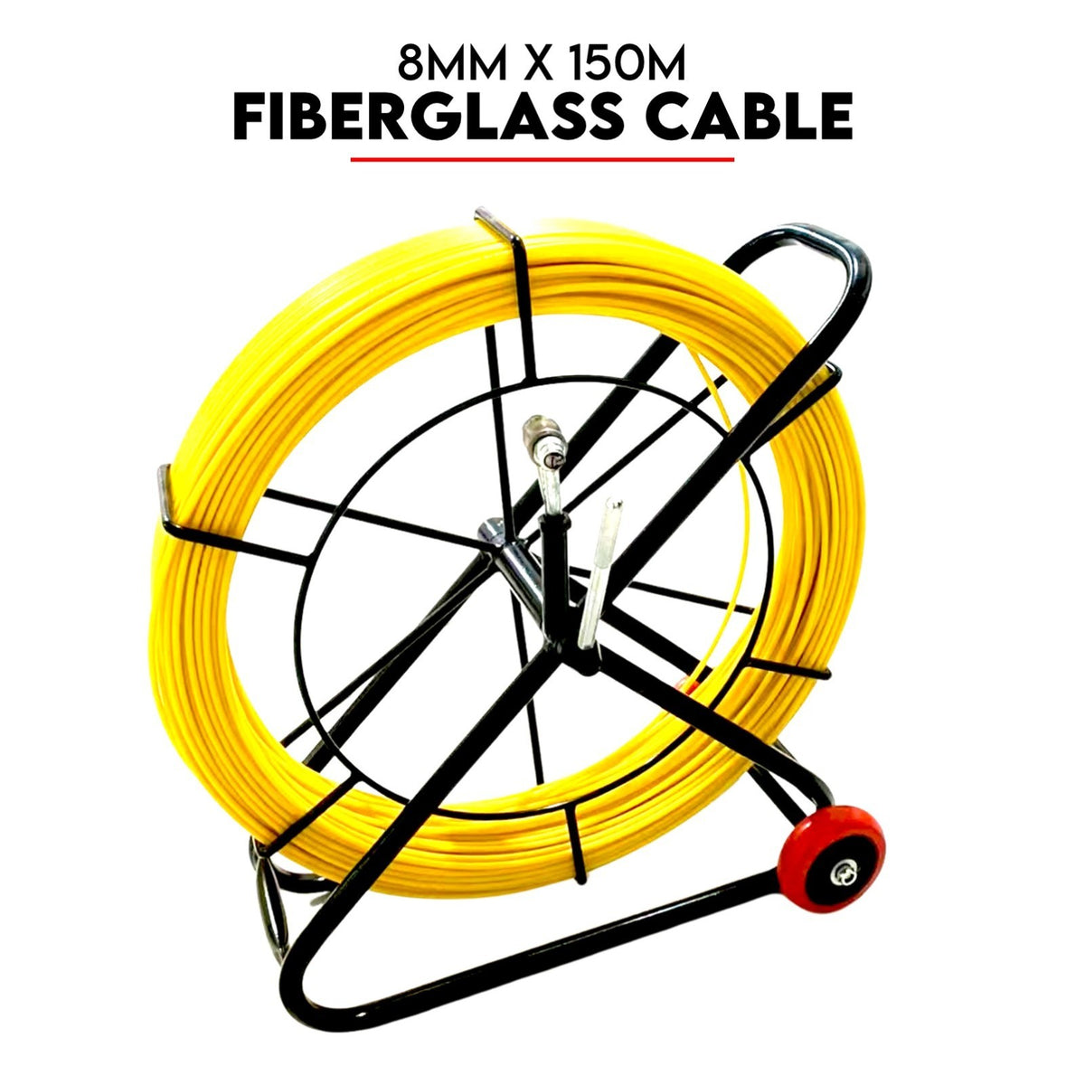 Fish Tape Puller Fiberglass Wire Cable Running Duct Rodder