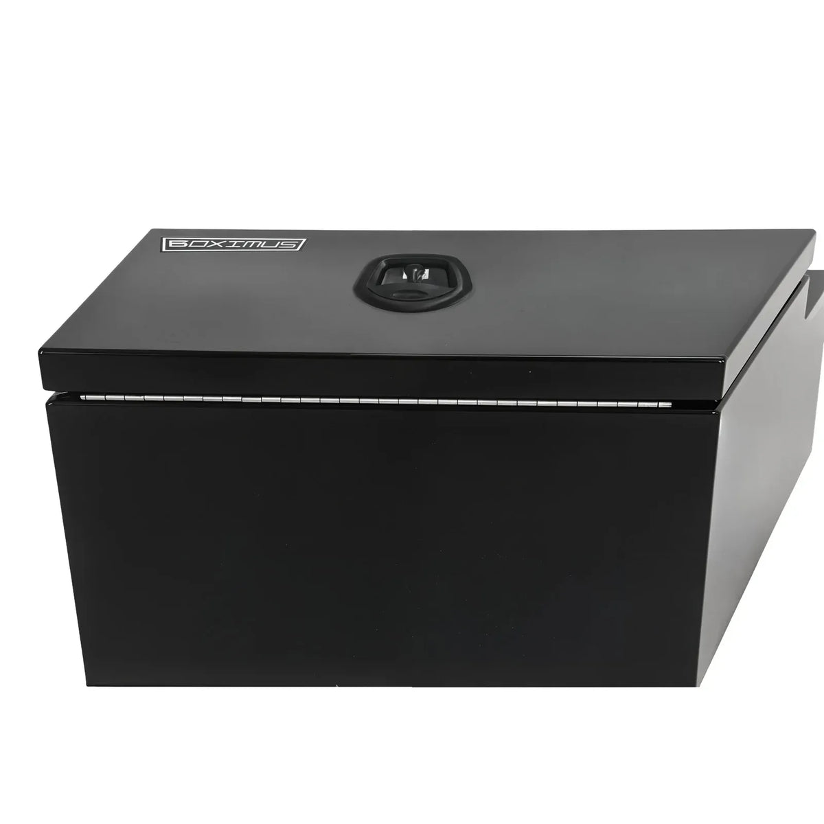 Under Tray Tool Box Underbody Pair Set 600mm Black Aluminium