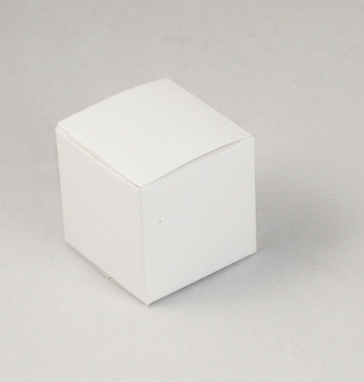 50 Pack White 8x8x8cm Square Cube Card Gift Box - Folding Packaging Small Rectangle Square for Wedding Jewelry Gift Party Favor Candy Chocolate Soap Box