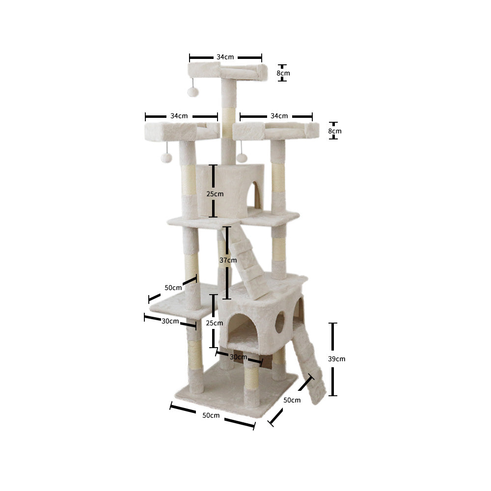 Cat Scratching Post CATIO Tranquility Palace 50x50x171cm