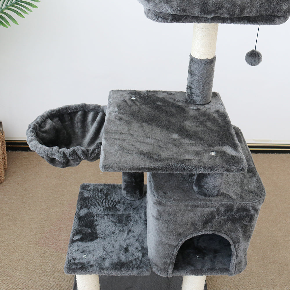 Cat Scratching Tree CATIO Chipboard Flannel - Abode 112cm