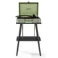 Crosley Cruiser Bluetooth Portable Turntable - Mint + Crosley Entertainment Stand Bundle