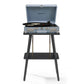 Crosley Cruiser Bluetooth Portable Turntable - Tourmaline + Crosley Entertainment Stand Bundle