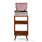 Crosley Voyager Bluetooth Portable Turntable + Crosley Asheville Stand Bundle - Amethyst