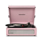 Crosley Voyager Bluetooth Portable Turntable + Crosley Asheville Stand Bundle - Amethyst