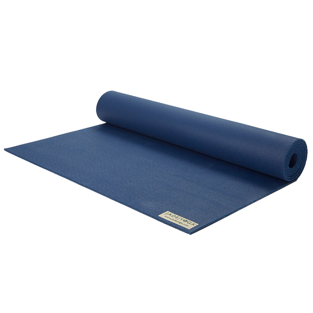 Jade Yoga Harmony Mat Midnight & Etekcity Scale for Body Weight and Fat Percentage Black Bundle