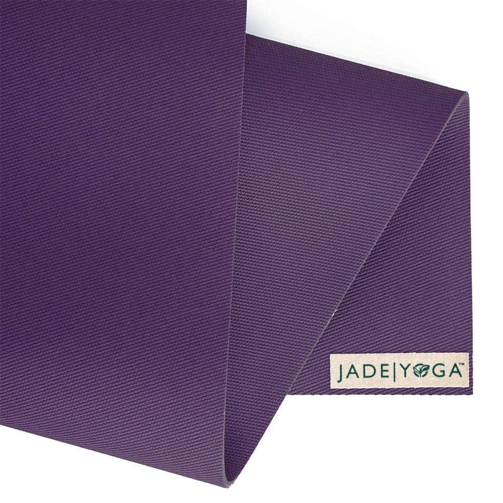 Jade Yoga Harmony Mat Purple & Etekcity Scale for Body Weight and Fat Percentage Black Bundle