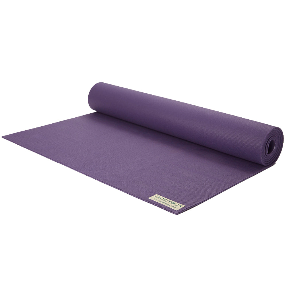 Jade Yoga Harmony Mat - Purple & Etekcity Scale for Body Weight and Fat Percentage - Black Bundle