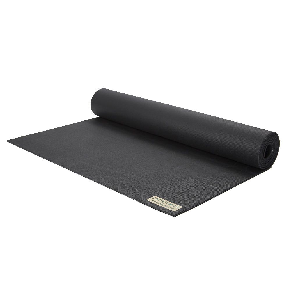 Jade Yoga Voyager Mat Black & Etekcity Scale for Body Weight and Fat Percentage Black Bundle