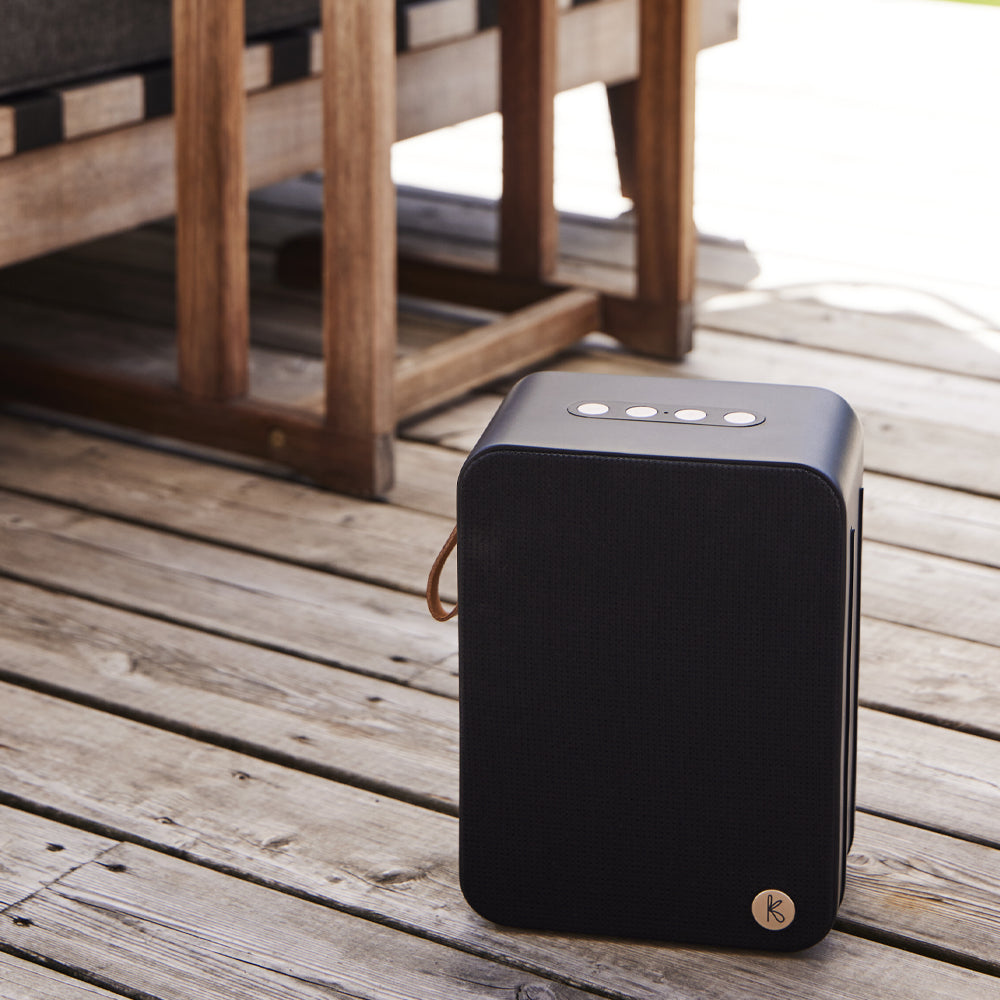 Kreafunk Aboom+ Bluetooth Speaker - Black