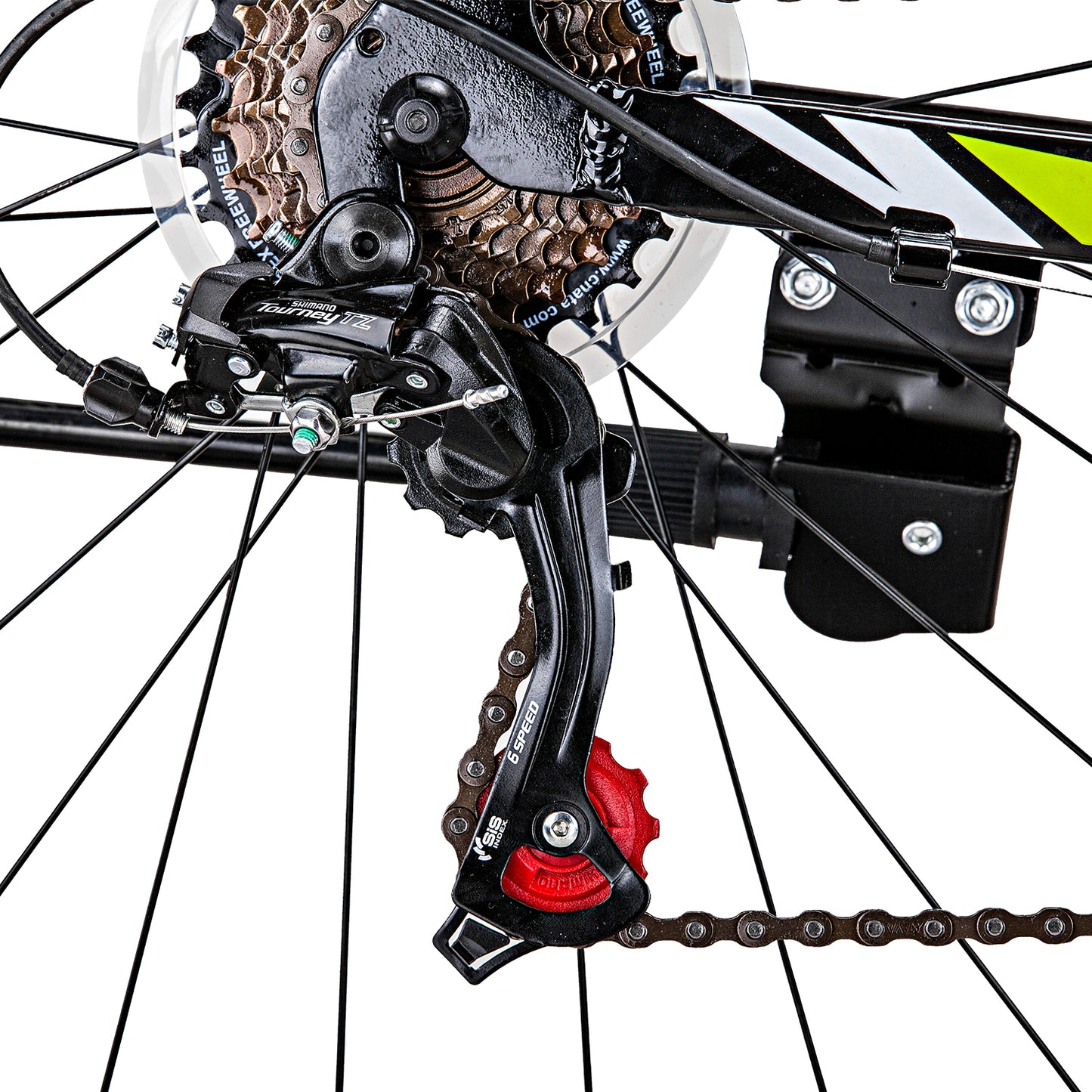 Road Bike Trinx TEMPO1.0 Shimano 21 Speed 59cm Frame Black/Green