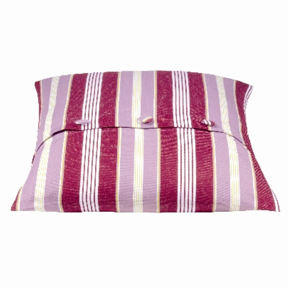 Pack of 4 Coste Fuchsia 50x50cm Striped Cushion Cover