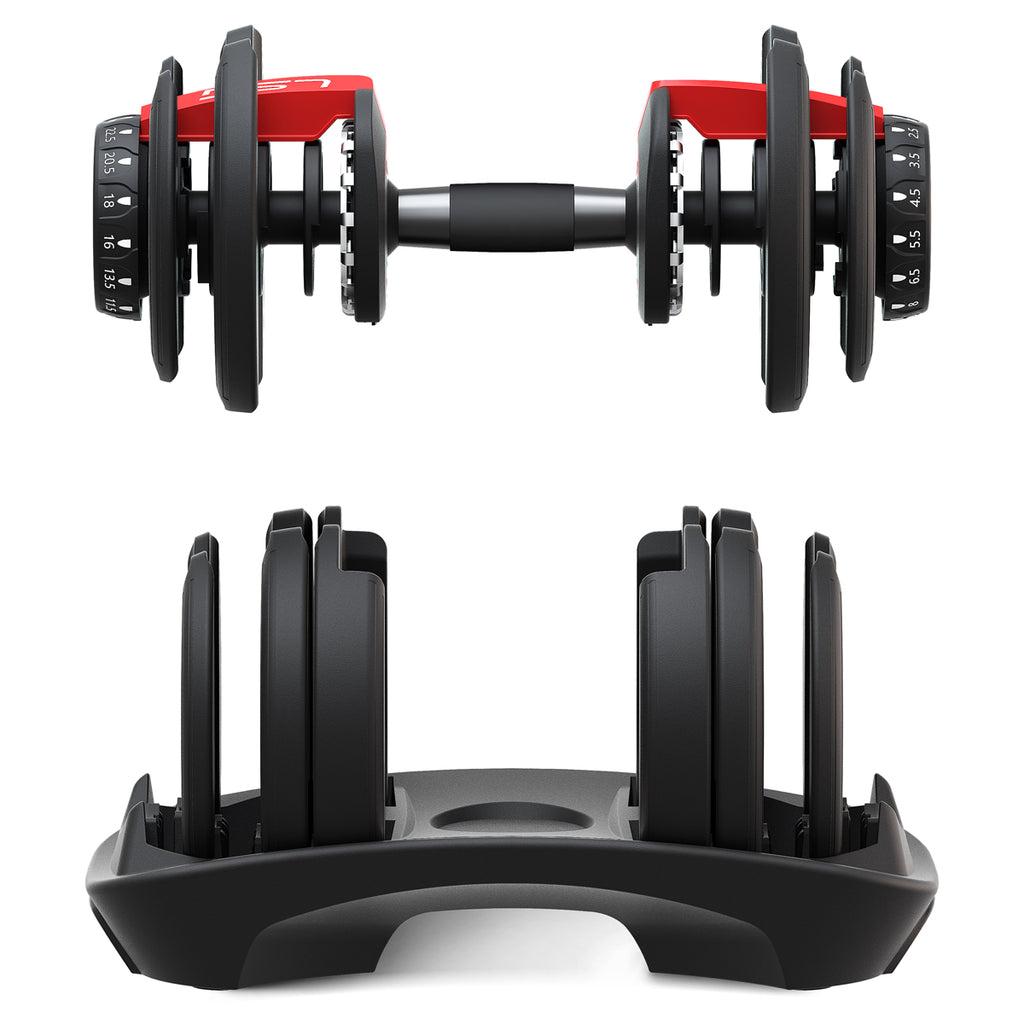 LSG Adjustable Dumbbells Set Pair (2.5kg-24kg)