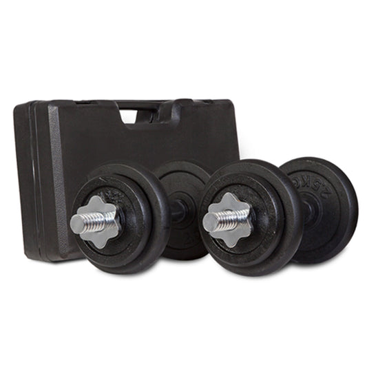 CORTEX 20kg Dumbbell Set with Case