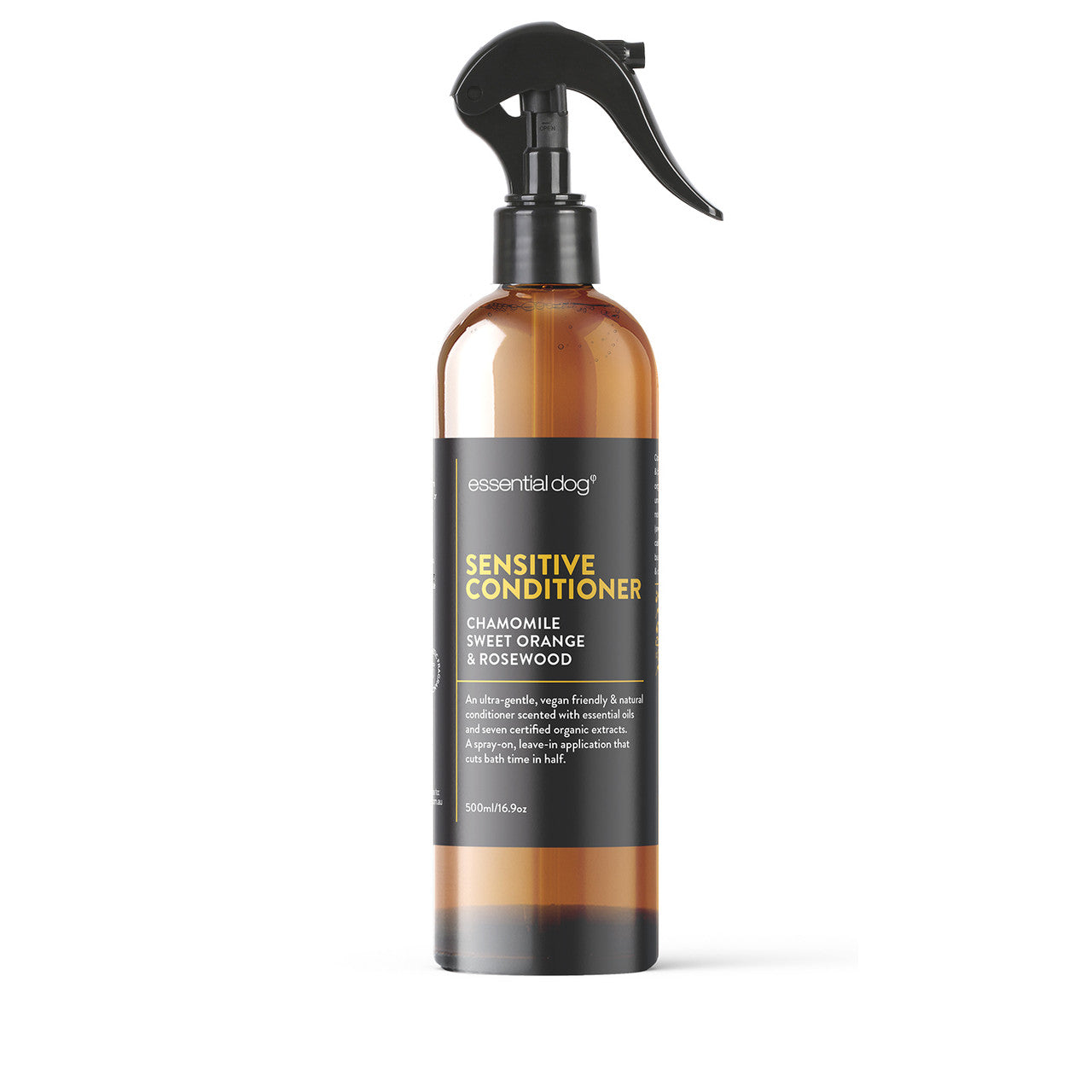 500ml Sensitive Dog Conditioner (Chamomile, Orange & Rosewood)