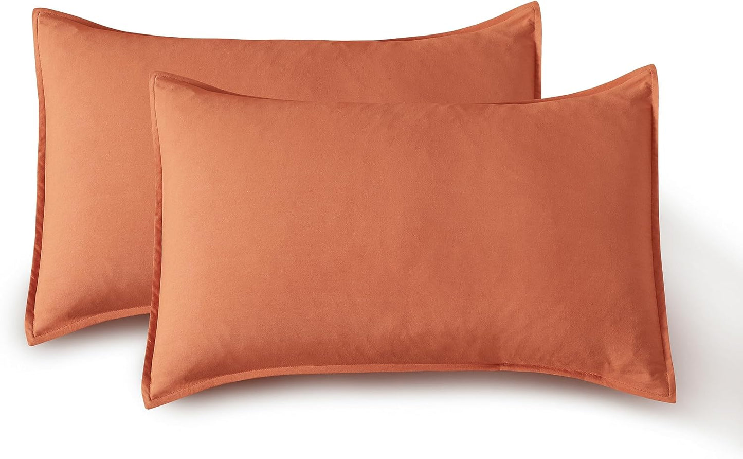 Vintage Washed Microfiber Sheet Set with 1 Pillowcase - Terracotta - Single