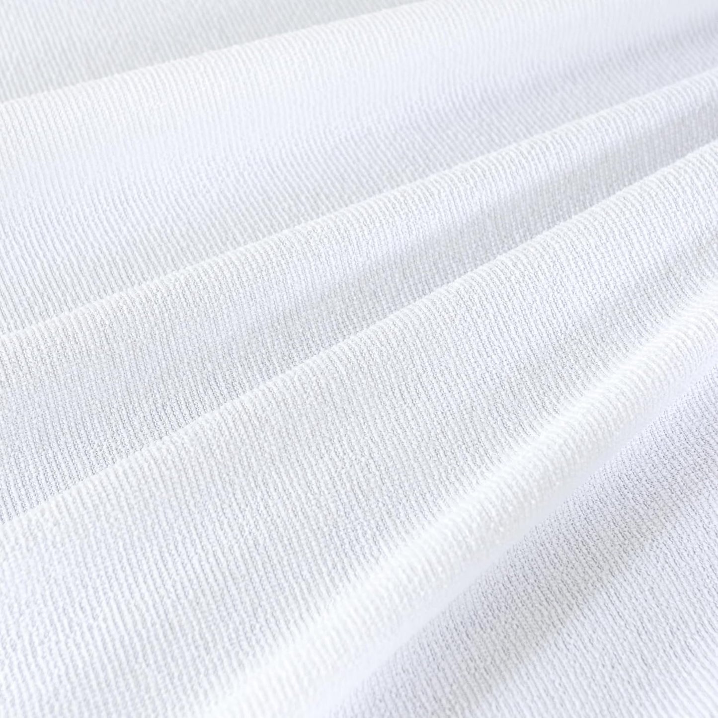 Luxurious Microfibre Terry Toweling Mattress Protector - Double