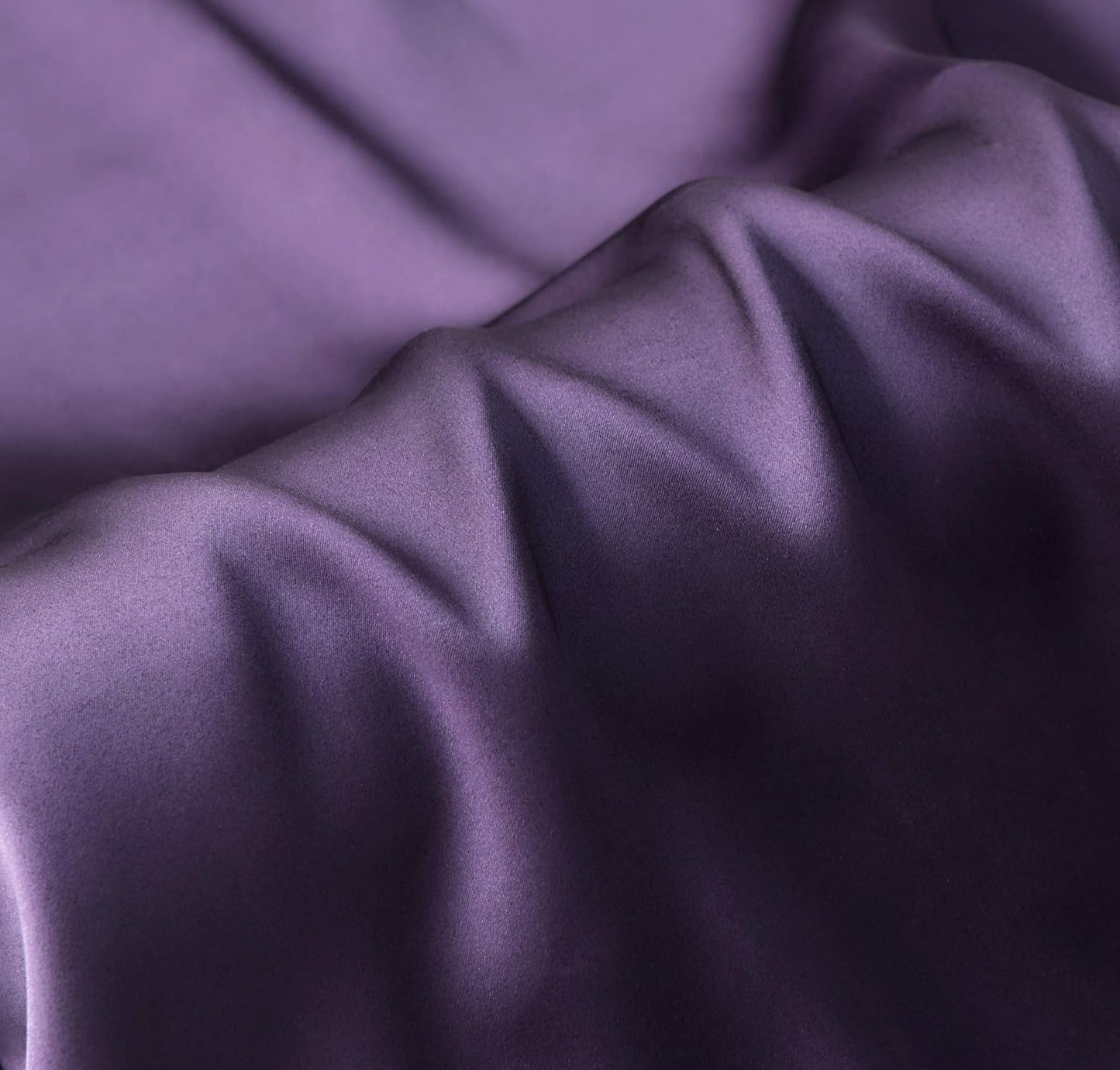 Luxury Pillowcase 100% Pure Mulberry Silk on Both Sides - Dark Purple