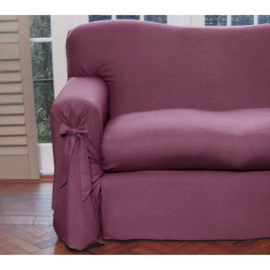 Mauve Sofa Cover 2 to 3 Seater 230 X 420cm