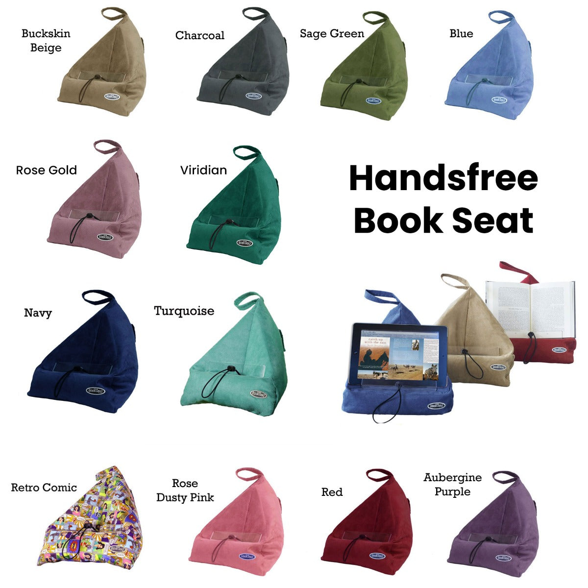 The Book Seat Handsfree Book Seat Beige / Buckskin