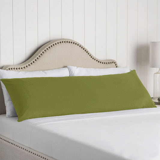 Artex 100% Cotton Body Pillowcase Moss