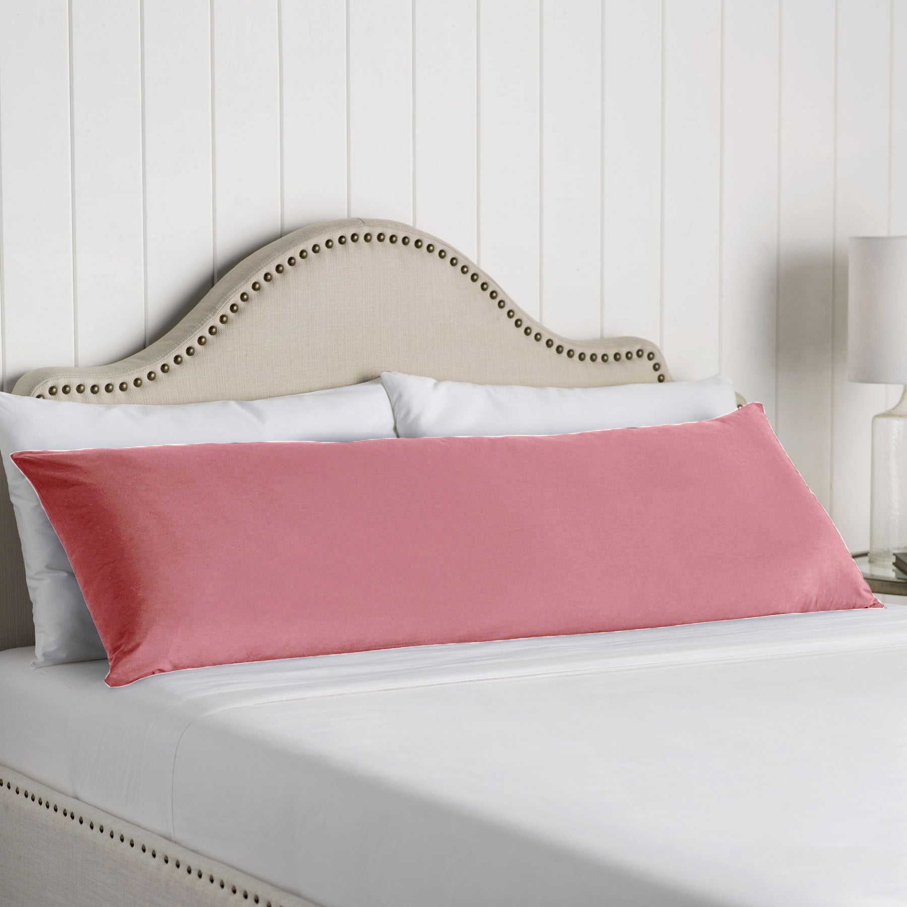 Artex 100% Cotton Body Pillowcase Rose