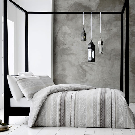 Gabrielle Natural Quilt Cover Set King - Artex