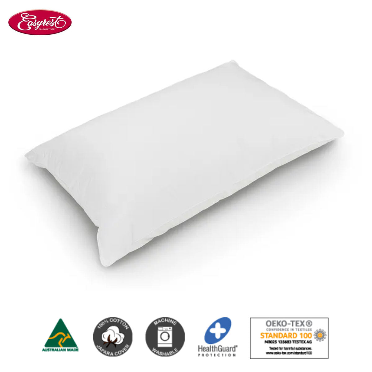 Easyrest BioFresh Allergy Sensitive Microblend Standard Pillow 48 x 73 cm