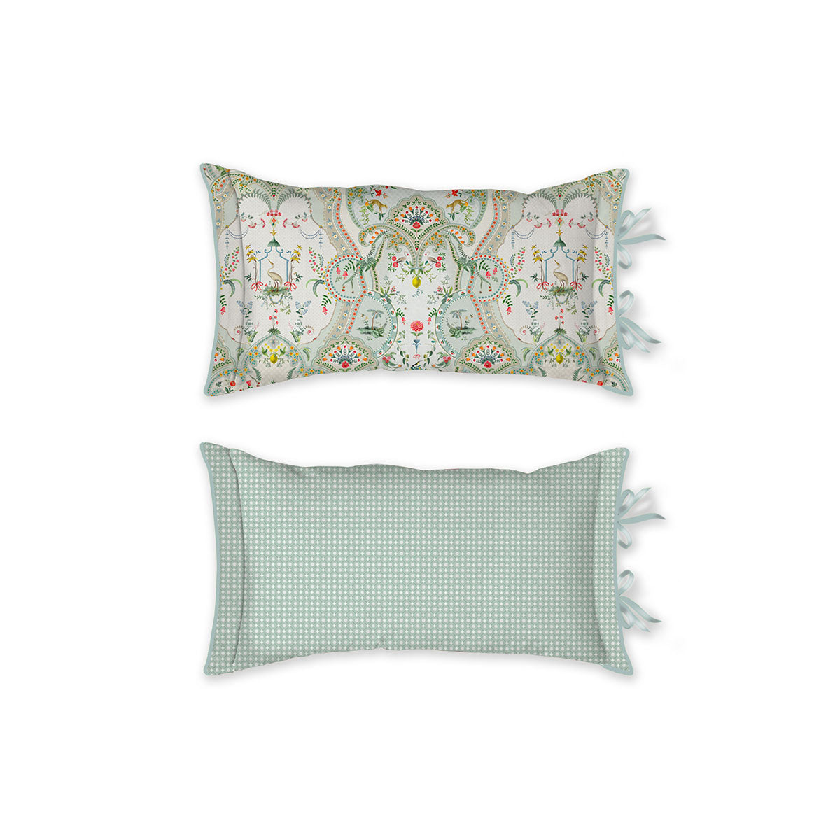 Oblong Cushion PIP Studio Curious Animal - White