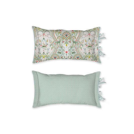 Oblong Cushion PIP Studio Curious Animal - White