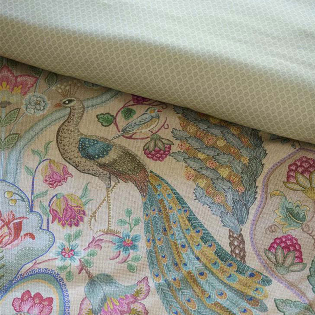 PIP Studio Pavoni Off White Cotton Quilt Cover Set - Queen