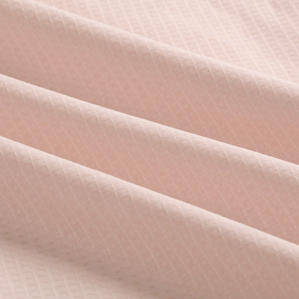 Quilt Cover Set Accessorize Waffle Blush Cotton - King