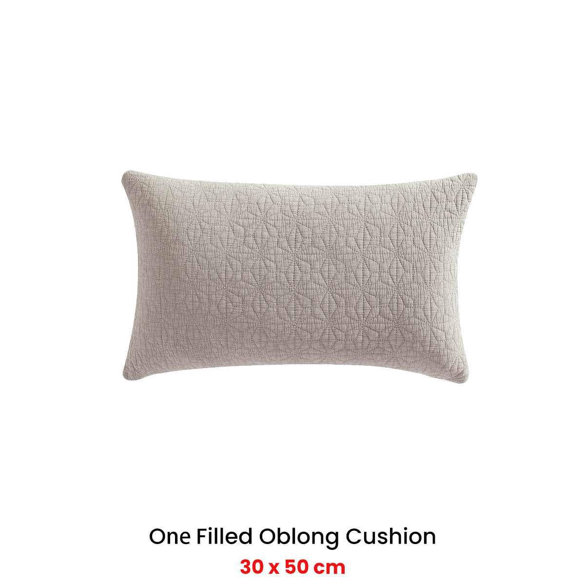 Platinum Collection Kayo 100% Cotton Oblong Filled Cushion 30 x 50cm