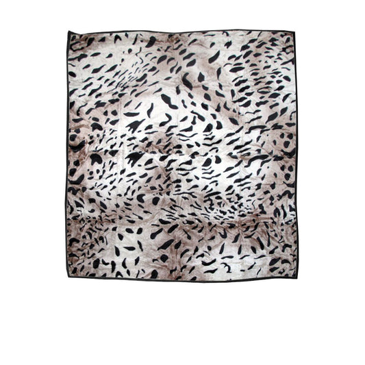 750gsm 3 5kg Double Layer Animal Print Faux