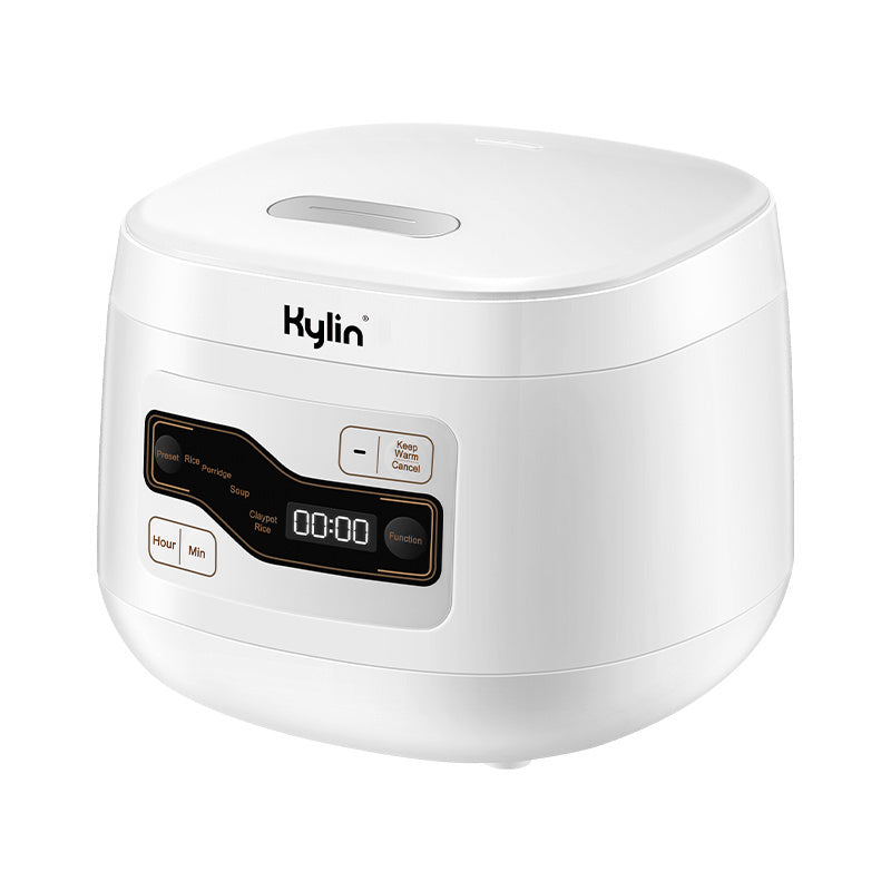 Rice Cooker Kylin Multi-Function 4 Cups Ceramic Pot 2L White AU-K1020