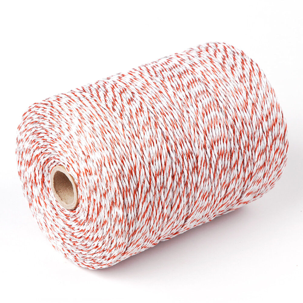 500m Polywire Fence Roll Stainless Steel Poly Wire Energiser Insulator