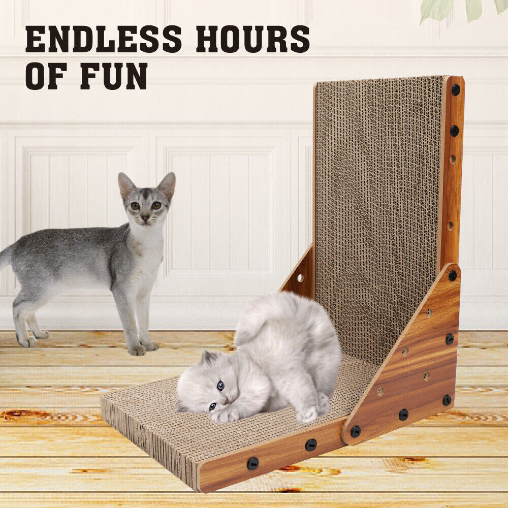 Cat Scratch Pad Cardboard Kitten Scratcher Board VaKa Toy