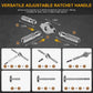 ELEAD 40in1 Ratchet Screwdriver Set Magnetic Precision Bits Adjustable T Handle
