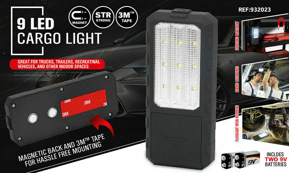 LED Work Light Torch Portable Magnetic Super Bright Camping Garage Auto Repair