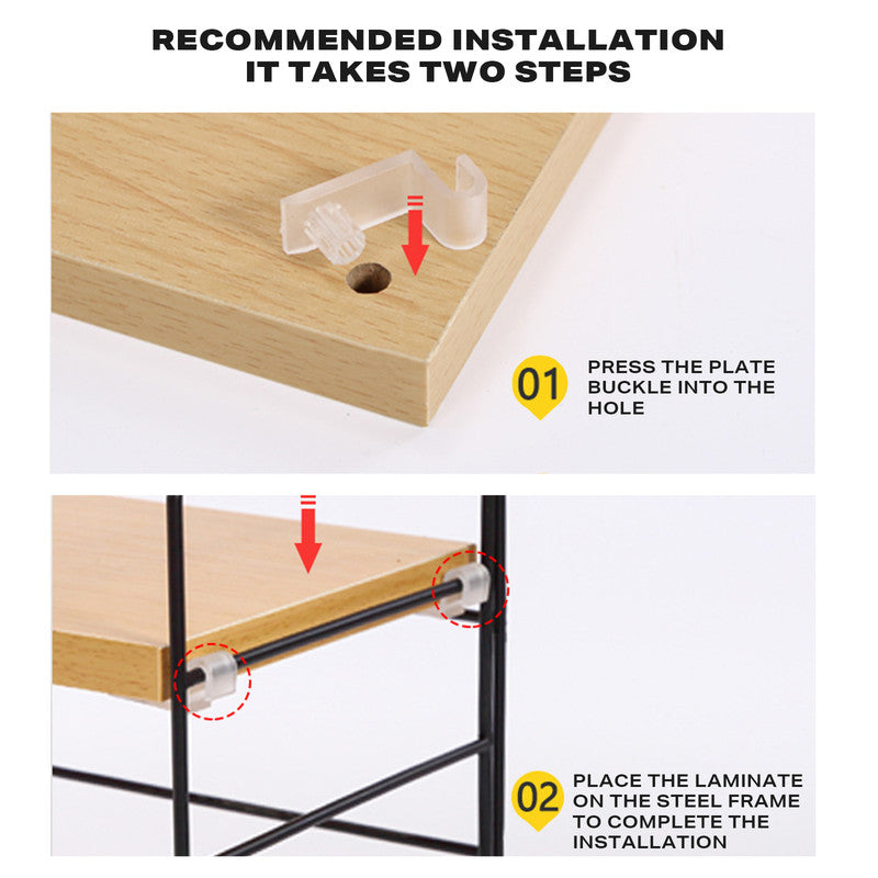 Desktop Storage Rack Bookshelf Office