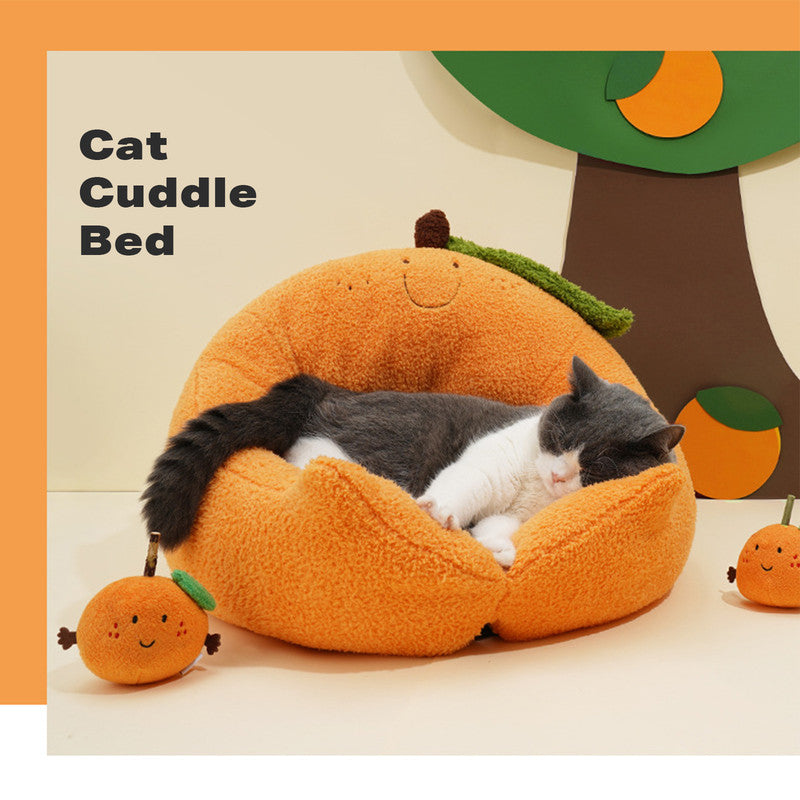 Cat Bed Cat Beds Sleeping Detachable Washable