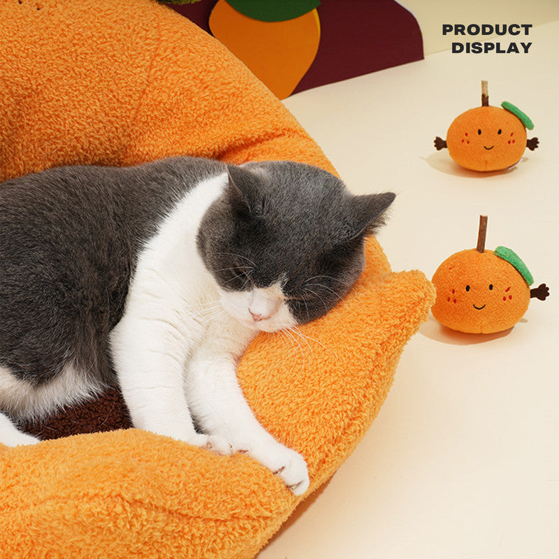 Cat Bed Cat Beds Sleeping Detachable Washable