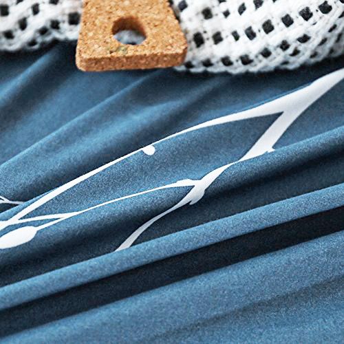 Floral Duvet Quilt Cover Set Queen Size