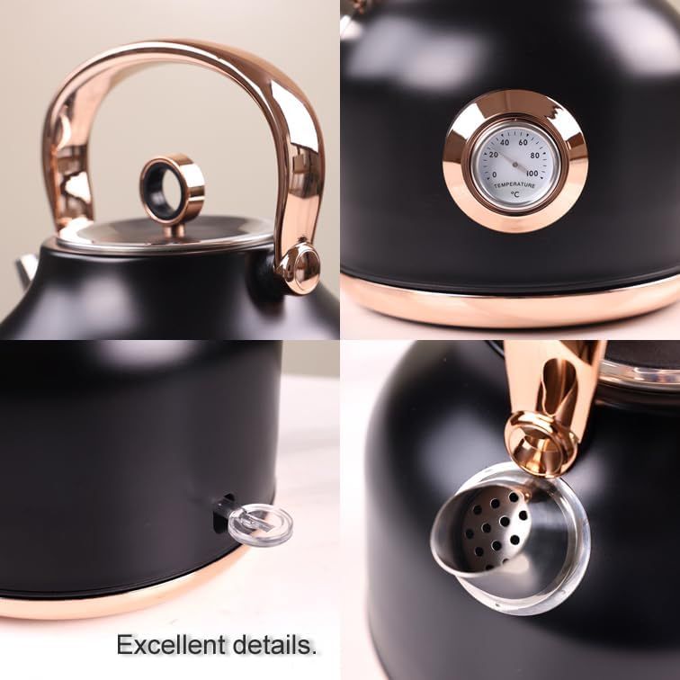 1 7L Electric Water Kettle Black ELECTRICKETTLEBK 03